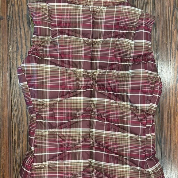 Patagonia Down With It Women’s Plaid Puffer Insulated Goose down Vest 51884 - Picture 2 of 9